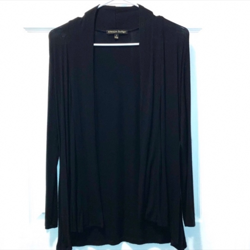 Black Cardigan/shrug long sleeve size Small